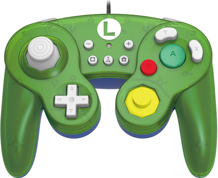 Product's image of Battle Pad - GameCube Style - Luigi
